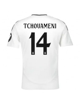 Billige Real Madrid Aurelien Tchouameni #14 Hjemmedrakt 2024-25 Kortermet